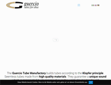 Tablet Screenshot of guercio.de