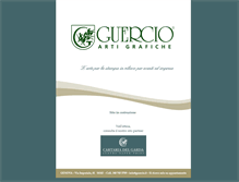 Tablet Screenshot of guercio.it